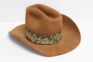 lot 33 image: Misto - Felt, Bronco Brown Vintage Cowboy Hat
