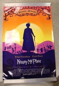 lot 81 image: Nanny McPhee Movie Original Poster 40 Long X 27 Wide
