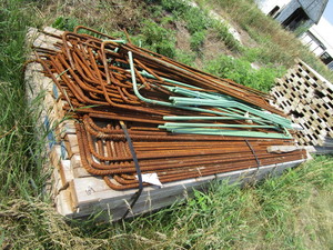 lot 69 image: Rebar Coated, Concrete Plywood