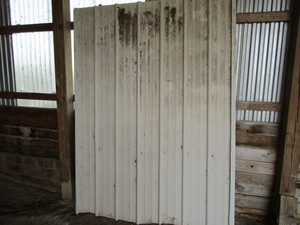 lot 79 image: Barn Door, Insulated