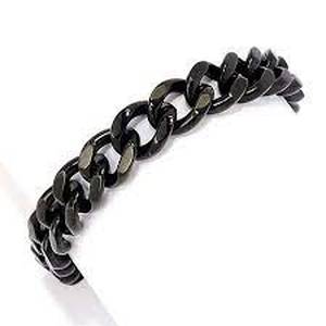 Invicta Jewelry Mens 11mm Stainless Steel Polished Curb Chain Bracelet & Invicta Jewelry Mens Choice of Size Stainless Steel Link Bracelet