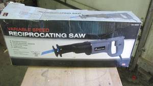 lot 104 image: Variable speed electric reciprocating saw