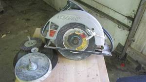 lot 108 image: Skilsaw 7 14 electric circular saw