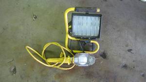 lot 132 image: Floor standing and hangable treble lights