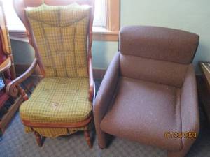lot 153 image: Vintage Stationery rocking chair