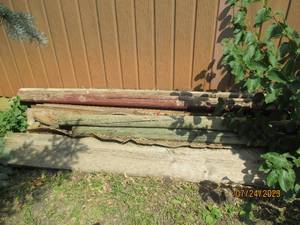 lot 17 image: Lot of treated and untreated posts