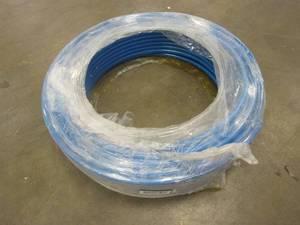 lot 17 image: Apollo 12 in. x 300 ft. Blue PEX-A Expansion Pipe in Solid Blue - SOLD AS IS