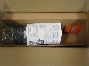 lot 101 image: RIDGID 18V Cordless 105 MPH Jobsite Handheld Blower (Tool Only) - LIKE NEW, WORKS.