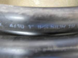 lot 162 image: Advanced Drainage Systems 1 in. x 300 ft. IPS 100 psi NSF Poly Pipe