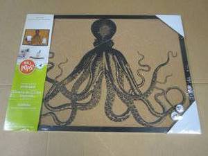 lot 223 image: WallPops Black Ink Printed Cork Memo Board