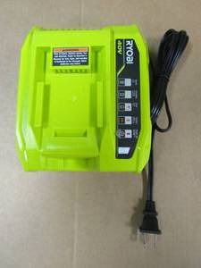 lot 237 image: RYOBI 40V Lithium-Ion Rapid Charger, OP406VNM - WORKS