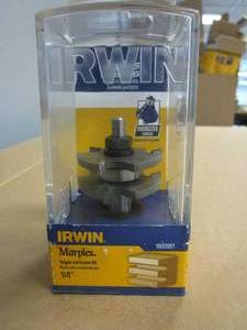 lot 242 image: Irwin 1900991 14 Marples Tongue and Groove Bit - Carbide Tipped - 12 Shank - NEW