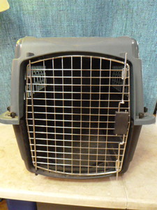 lot 63 image: PetMate Enclosed Pet Kennel