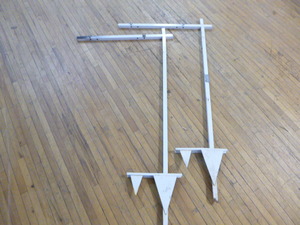 lot 78 image: 2 Metal Sign Holders