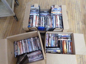 lot 121 image: 3 Boxes of DVD Movies