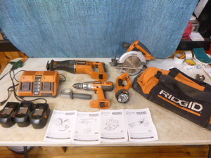 lot 144 image: Ridgid Power Tools