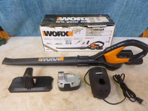 lot 145 image: Worx Cordless BlowerSweeper
