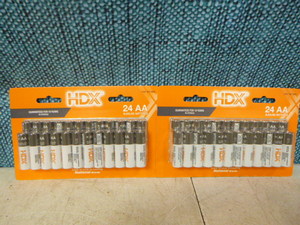 lot 108 image: 2 Packs of HDX AA Batteries