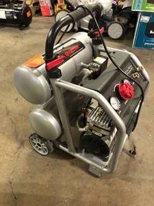 lot 23 image: 46 Gal. 4.5 Husky Compressor  Customer Returns See Pictures