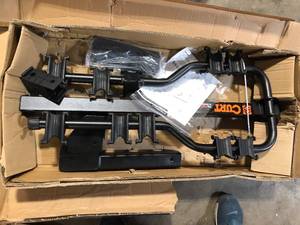 lot 45 image: CURT 5-Bike Premium Hitch Mounted Bike Rack  Customer Returns See Pictures