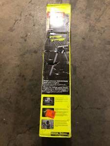 lot 47 image: RYOBI Foldable Miter Saw QUICKSTAND    Customer Returns See Pictures