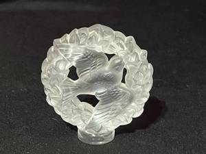 Lalique Pax Dove Wreath