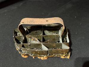 Vintage Copper Batik Ink Block