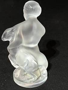 Lalique France Diana The Huntress & The Fawn Figurine