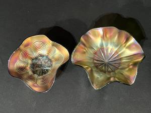 FentonNorthwood Carnival Glass Bowls