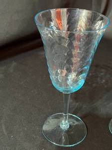 Morgantown CHRISTINA Cut Glasses - Set of 9
