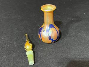 Correia Art Glass Perfume Bottle