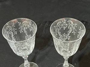 Fostoria Depression Glass Goblets