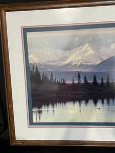 Thomas D. Mangelsen Break on Denali Limited Edition Photograph Print.