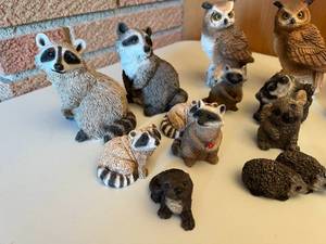 Stone Critters Rabbits, Raccoons & More