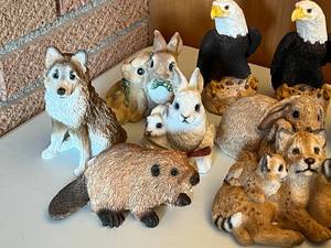 Stone Critters Eagles, Rabbits, Beaver, Foxes, Squirrels & More