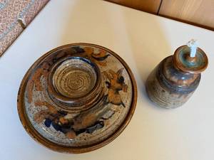 Eckles Pottery  Steamer and Light