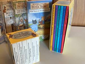 Beatrix Potter VHS Tapes and Books