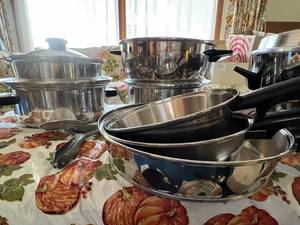 Lot of Pots and Pans