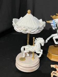 San Francisco Music Carousel Horses (3 music boxes)