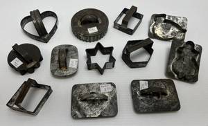 lot 91 image: Group Of Misc. Vintage Cookie Cutters