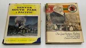 lot 96 image: Two Railroad Books 1 Denver, South Park & Pacific 1 The Great Northern Railway