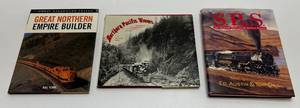 lot 98 image: Three Railroad Books 1 Great Northern Empire Builder 1 Northern Pacific Views 1 S.P.&S. The Spokane Portland & Seatle Railway