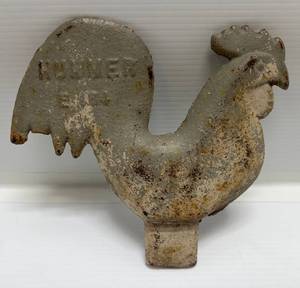 lot 147 image: Antique Hummer Brand E184 Cast Iron Windmill Weight