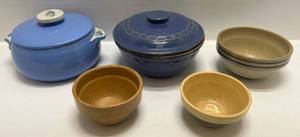 lot 153 image: Misc. Vintage Pottery Items Including Halls & More