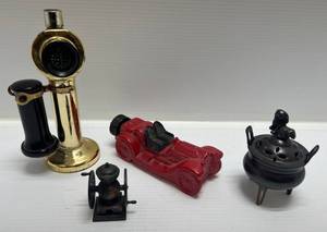 lot 161 image: Misc. Vintage Items Including Asian Brass Incense Burner & More