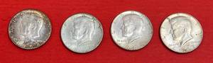 lot 171 image: 3 1964 Kennedy Half Dollars 1 1967 Kennedy Half Dollar