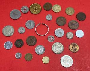 lot 180 image: Misc. Foreign coins