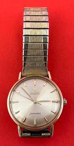 lot 202 image: 1950s 14K Omega Automatic Seamaster Swiss Made Mens Watch