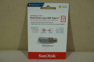 SanDisk Dual Drive Luxe USB Type-C 128GB Flash Drive