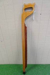 Vintage Oak Saw CaneWalking Stick